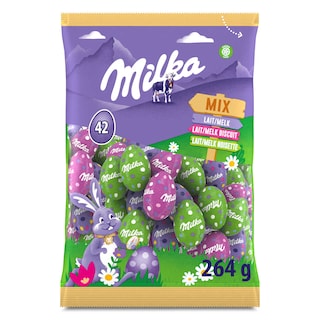 Milka | oeufs de Pâques | Chocolat Lait Assortiment 