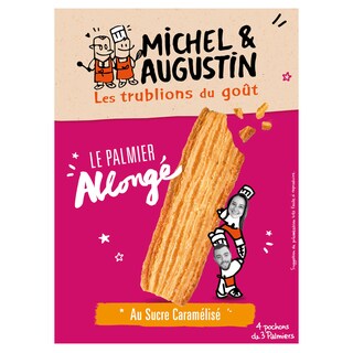 Michel et Augustin | Palmier | Sucre caramélisé | 120g 