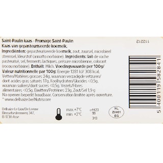 Delhaize | Saint Paulin | Mini portion 120 gr