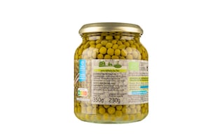 Delhaize | Bio | Doperwten | Extra fijn | Bio | Bokaal 