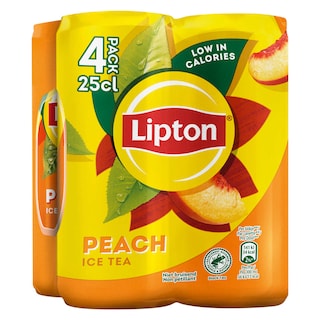 Lipton | Peach | Can 4 x 25 cl