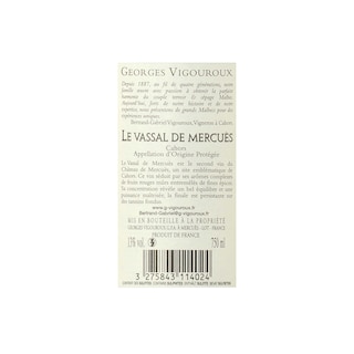France - Frankrijk | Sud Ouest - Cahors | Vassal de Mercues 2014 Rood 