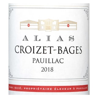Alias Croizet-Bages | Pauillac | 2018 