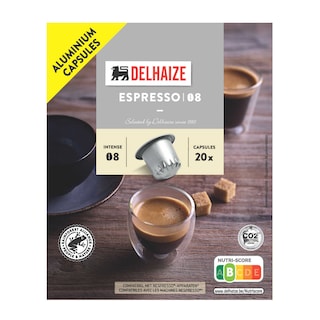 Delhaize | Koffie | Espresso 08 | Caps 