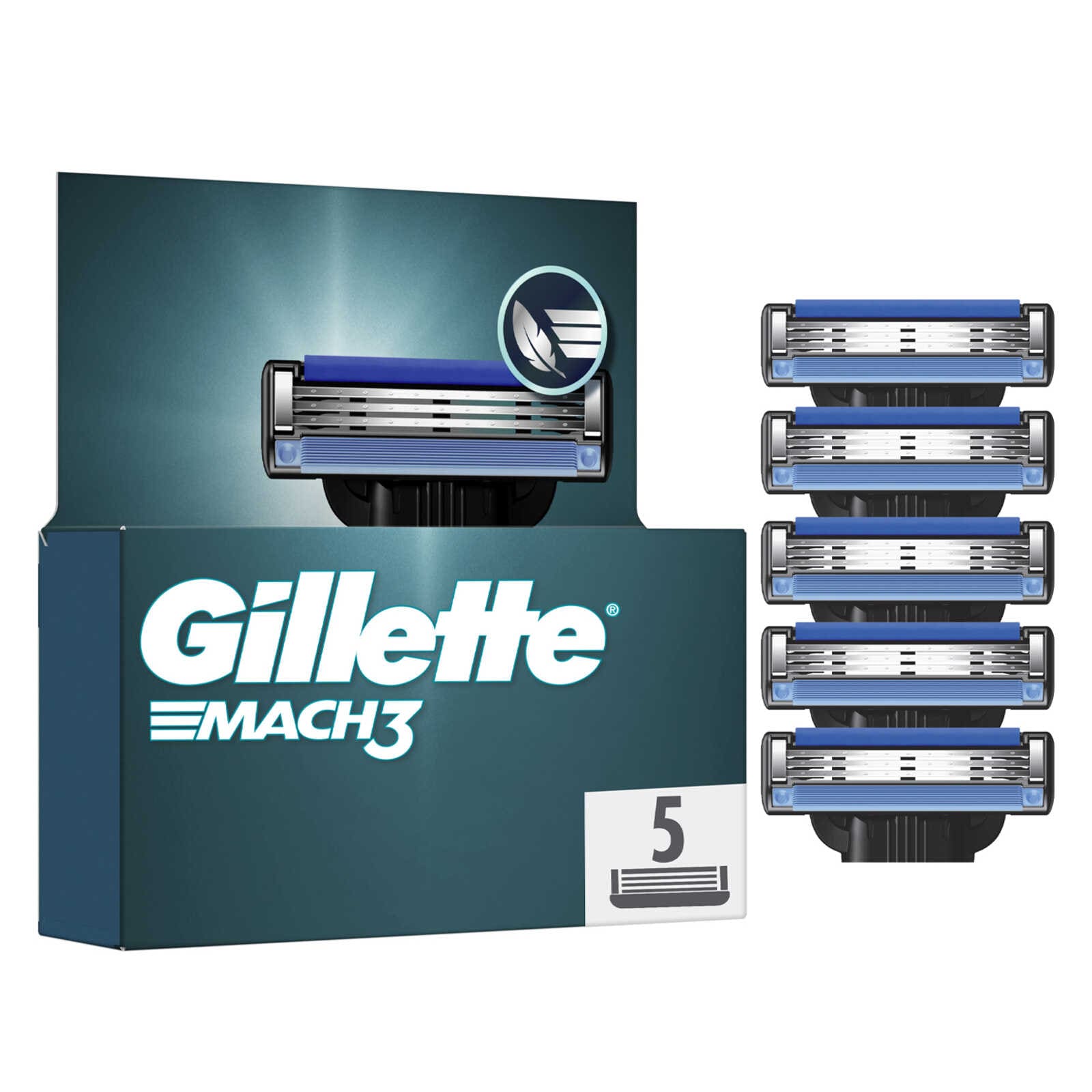 Gillette Mach3 | Mesjes | Basis | 5st