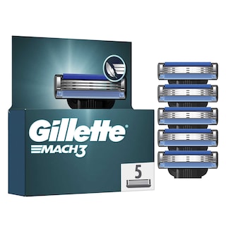 Gillette | Mach 3 | Mach3 | Mesjes | Basis | 5st 