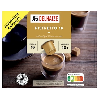 Delhaize | Koffie | Caps | Ristretto 10 