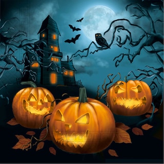 * | Halloween serviettes fsc 