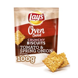 Lay's | The Oven | Biscuits |  Crunchy | Tomato-Spring onion 