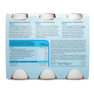 Delhaize | Drinkyoghurt | Natuur | Immuniteit 6 x 10 cl
