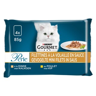 Gourmet | Perle | Aliment Chat | Adulte | Filettines | Mix 