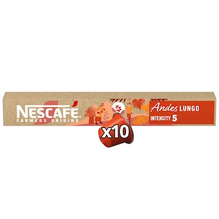 Nescafé | Farmers Origins | Café Lungo Andes | 10 capsules 