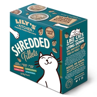 Lily's Kitchen | Effilochés | Aliment Chat | Adulte | Sauce | Mix 