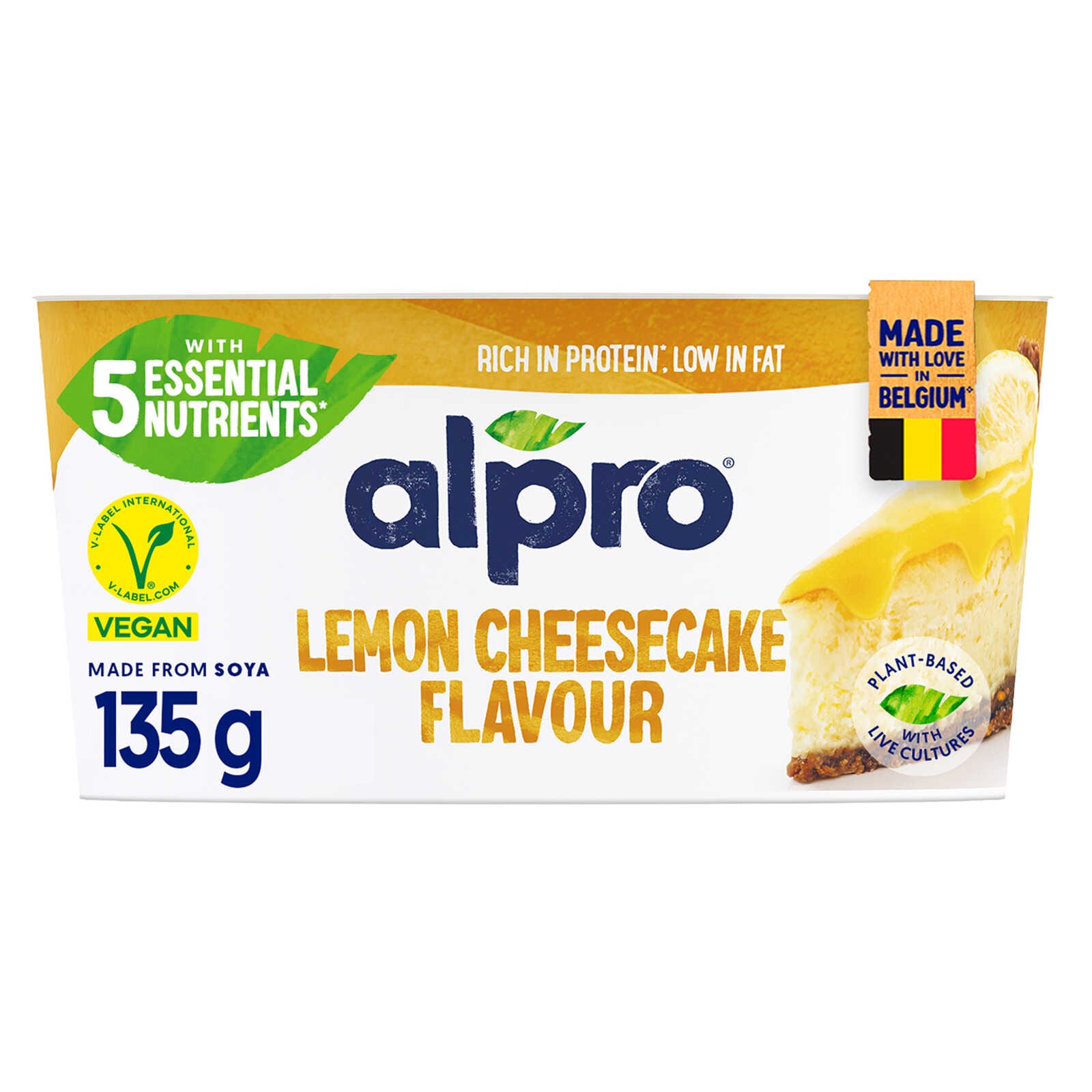 Alpro Dessert / citroen / cheesecake