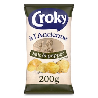 Croky | Chips | Ancienne | Peper | Zout 