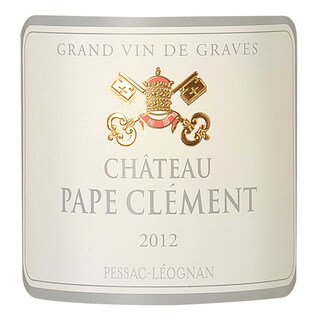 FR BORDEAUX PESSAC LEOGNAN | Pape Clément blanc 2012 