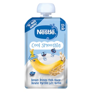 Nestlé | Melkdessert | Banaan Blauwe Bes Haver|12M 