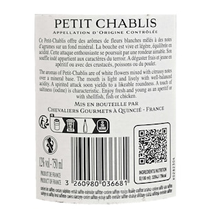 Chevalier | Petit Chablis | 2023 