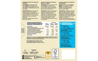 Delhaize | Gratin | Brocoli 4 x 120 gr