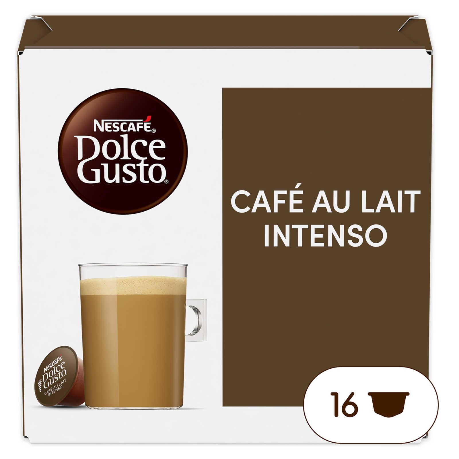 Nescafé Café au Lait Intenso | 16 capsules