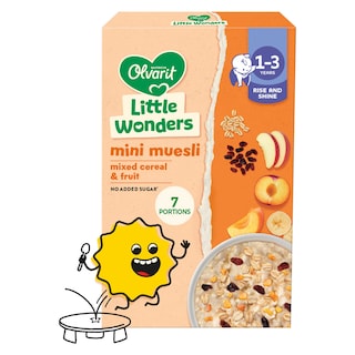 Olvarit | Céréales | Muesli avec Fruits | 12M+ 250 gr