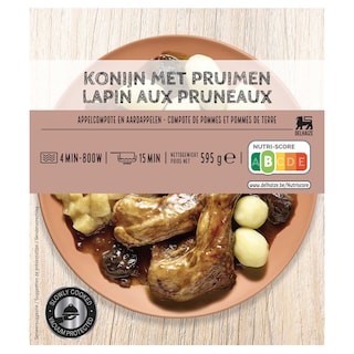 Delhaize | Konijn | Pruimen 595 gr