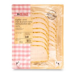 Delhaize | Filet de poulet curry +/- 150 gr
