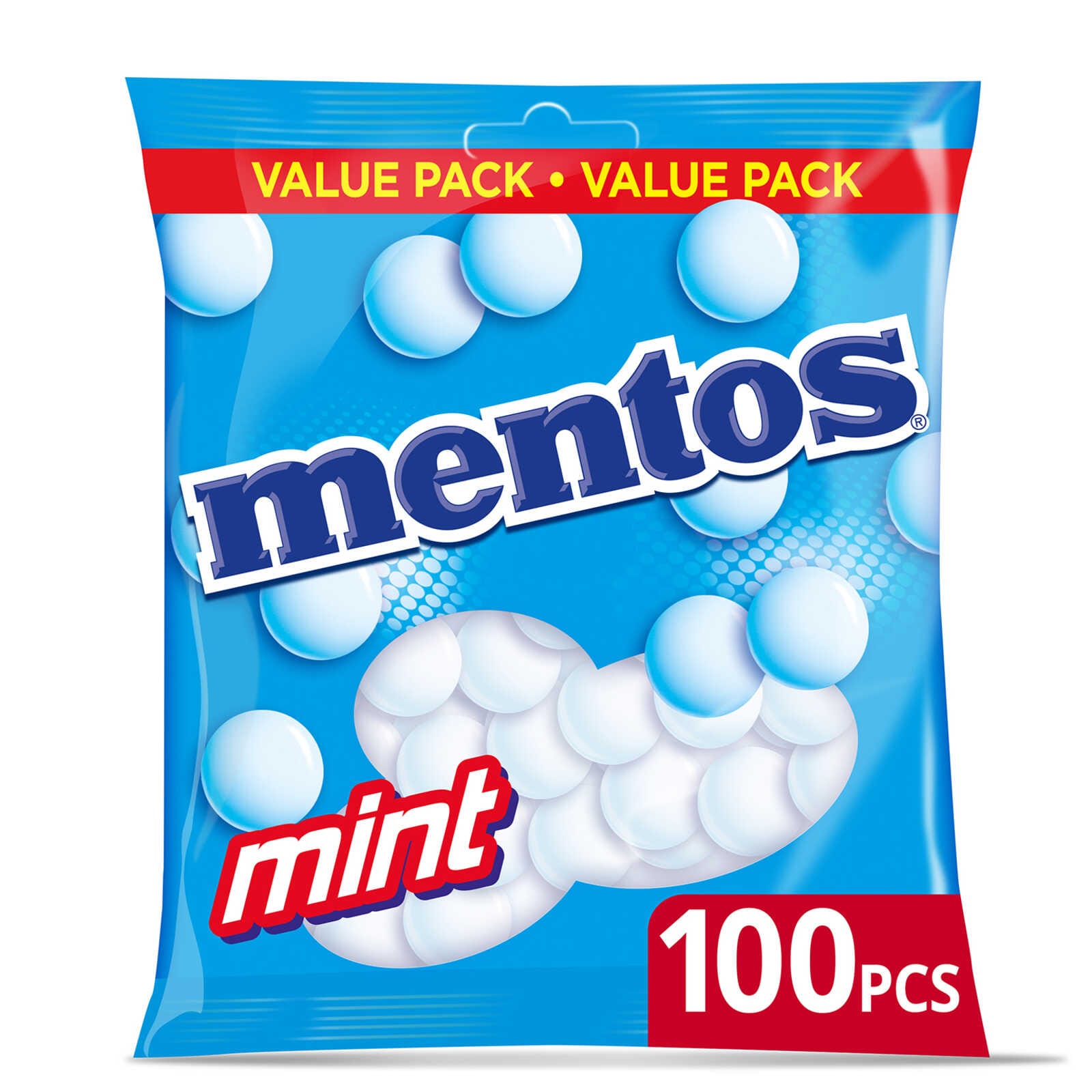 Mentos Snoepjes | Mint | Zak