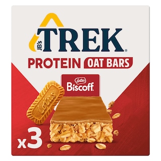 Trek | Haverreep | Proteïne | Biscoff 3 x 50 gr