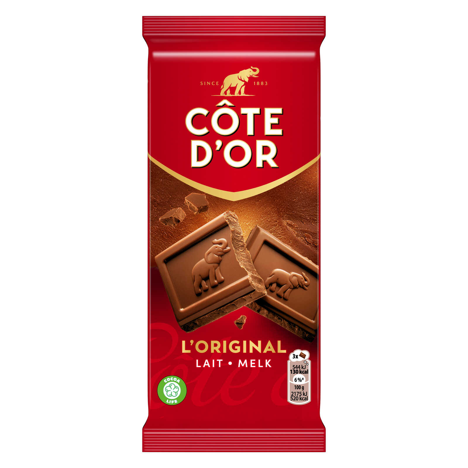 Côte d'Or Chocolade | Melkchocolade | Tablet