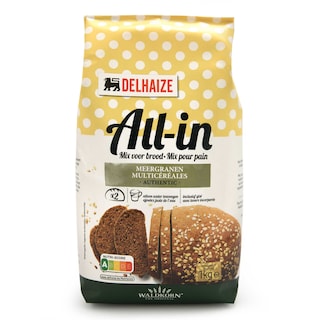 Delhaize | All in mix Waldkorn brood 1 kg