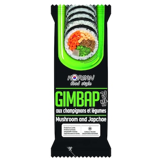 Korean food style | Gimbap | Champignon 