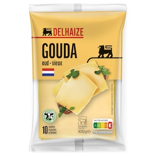 Delhaize | Gouda| Vieux | 10 tranches 