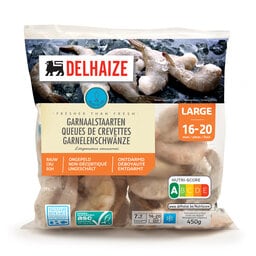 Delhaize | Crevettes | L 16/20 | Asc 