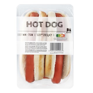 Delhaize | Hot Dog 219 gr