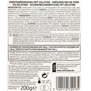 Delhaize | Preskop | Sneden 200 gr