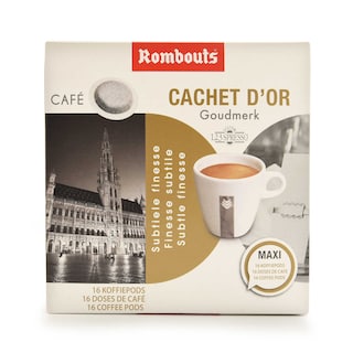 Rombouts | Koffie | Goudmerk | Pods 96 gr