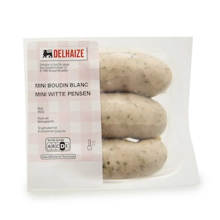 Delhaize | Mini witte pensen 