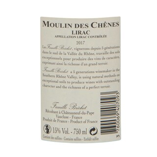 France - Frankrijk | Rhône - Lirac AOC | Moulin des Chênes 2017 