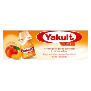 Yakult | Melkdrank | Plus | Perzik 