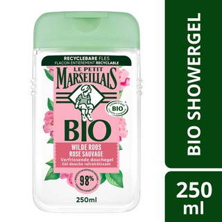 Le Petit Marseillais | Rose Sauvage | gel douche | BIO 25 cl