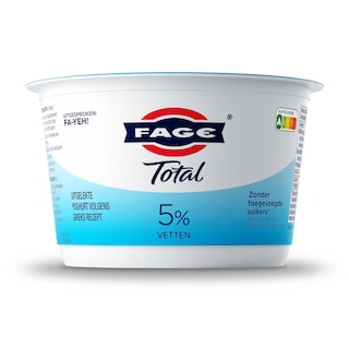 Fage | Total | Authentieke Griekse yoghurt | natuur | 5% v.g. 