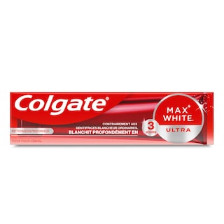 Colgate | Max White | Dentifrice | Ultra deep clean | Max 