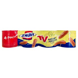 Zwan | Saucisse | Nature | 4 Pack 4 x 230 gr