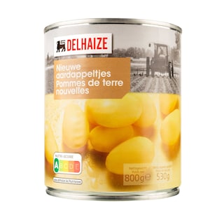 Delhaize | Aardappelen | Nieuw | Blik 