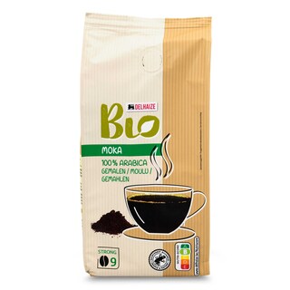 Delhaize | Bio | Koffie | Moka | Gemalen | Bio 250 gr