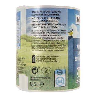 Delhaize | Lait | Ecrémé 6 x 50 cl