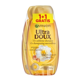 Ultra Doux | Shampooing | Merveilleux | Huile d'Argan et Camelia | 1+1 