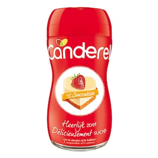 Canderel | Poudre édulcorante | Bocal | 100% sucralose 