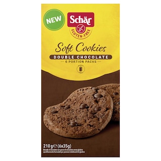 Schär | Soft | Cookies | Double chocolade 
